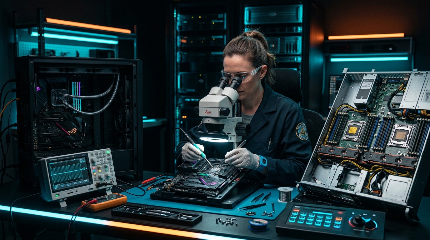Curso de Reparación de Computadoras y Microelectrónica