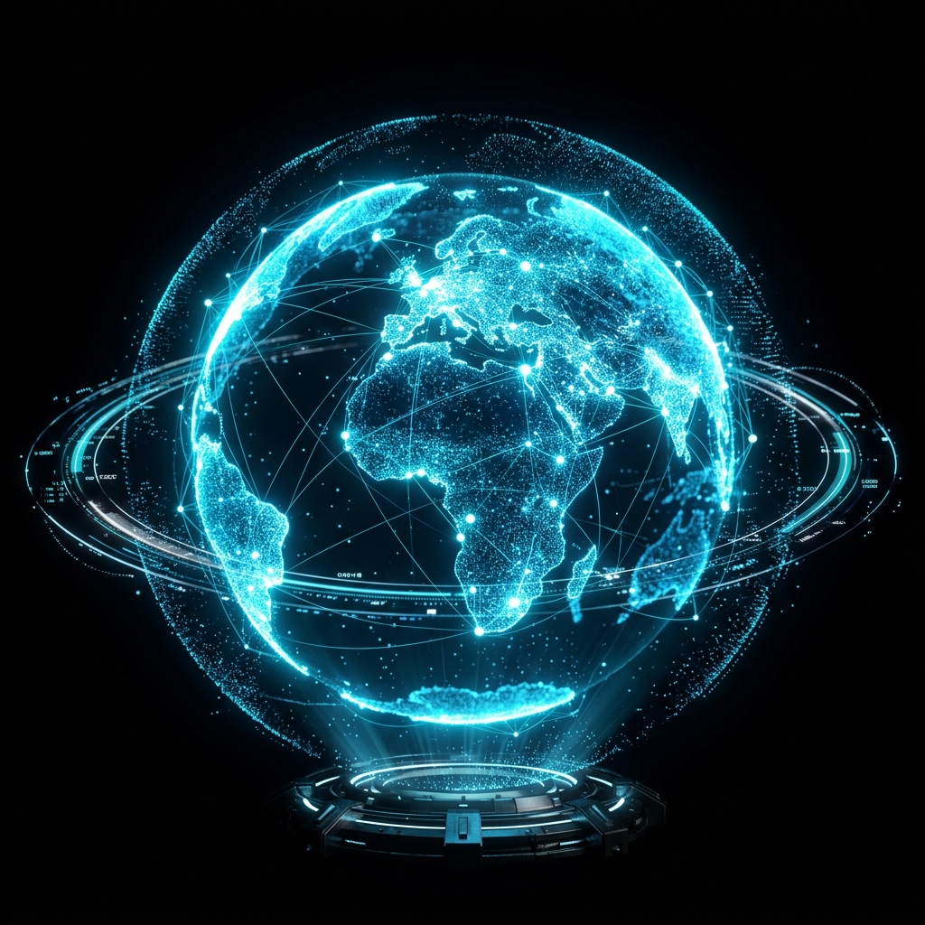 SIAX Holograma 3D del Mundo